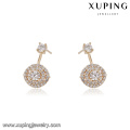 94228 Xuping Jewlery Moda Brinco em Ouro 18K